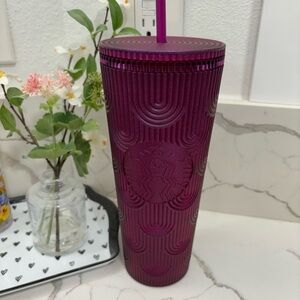Starbucks Tumbler Soft Circles New 14 oz